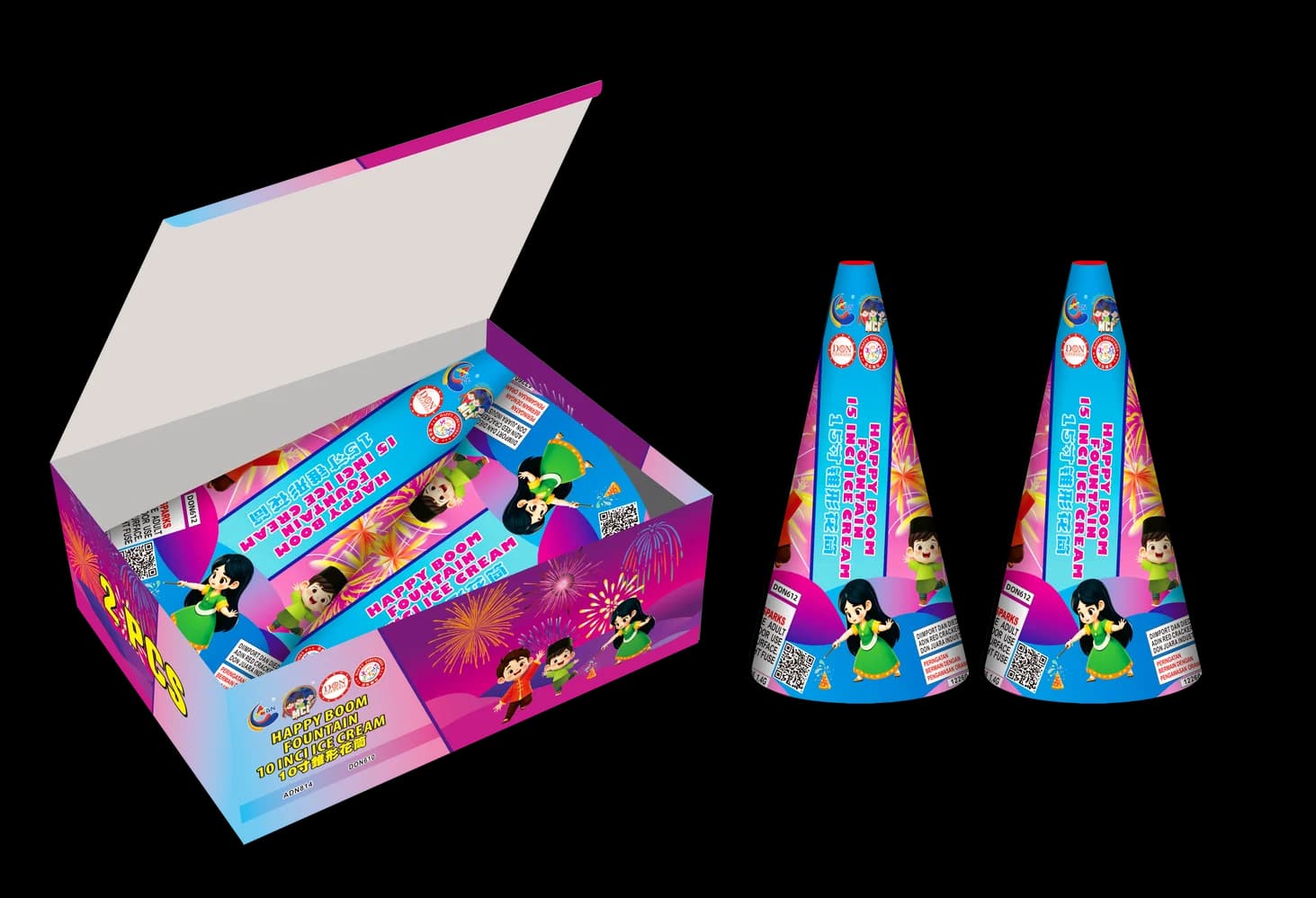 7" TINGGI ICE CREAM