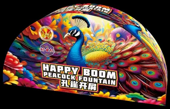 PEACOCK FOUNTAIN (5 TUBES)